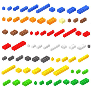 اسباب بازی لگو کلاسیک کوگو 720 قطعه مدل DESIGNERS 3502_اسباب بازی لگو